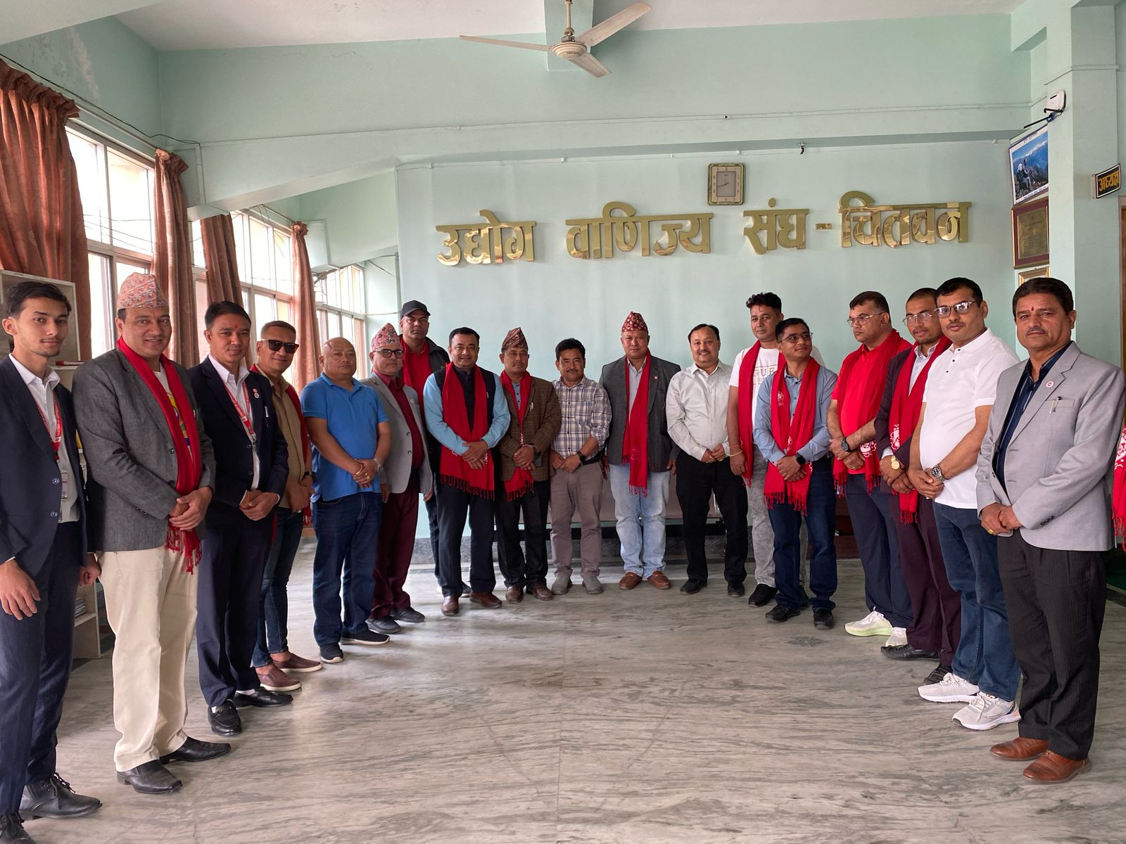 रामेछाप उद्योग वाणिज्य संघको भ्रमण टोलीलाई स्वागत एवम् छलफल कार्यक्रम सम्पन्न